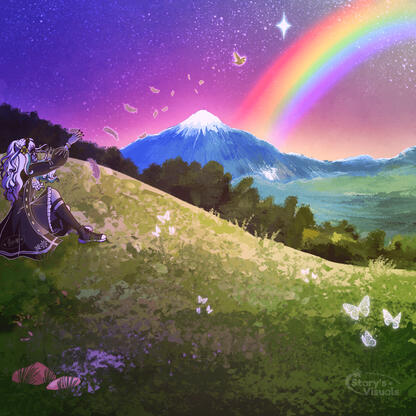 Over the rainbow bridge